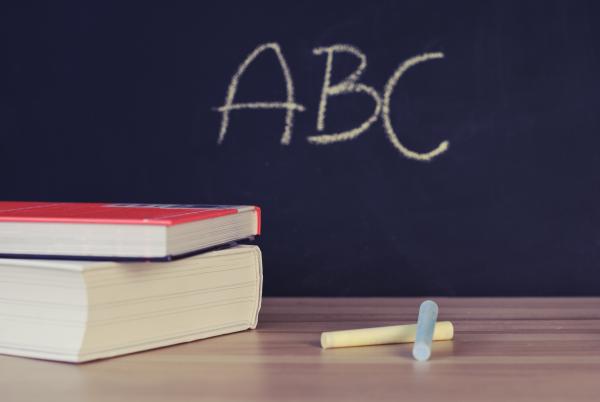 abc alphabet blackboard 265078