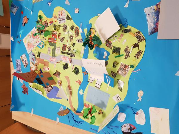 3D model Eco island ISA COP26 1