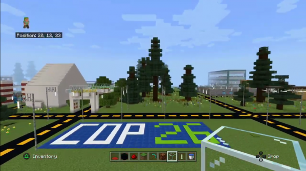 Minecraft project COP26 ISA 1